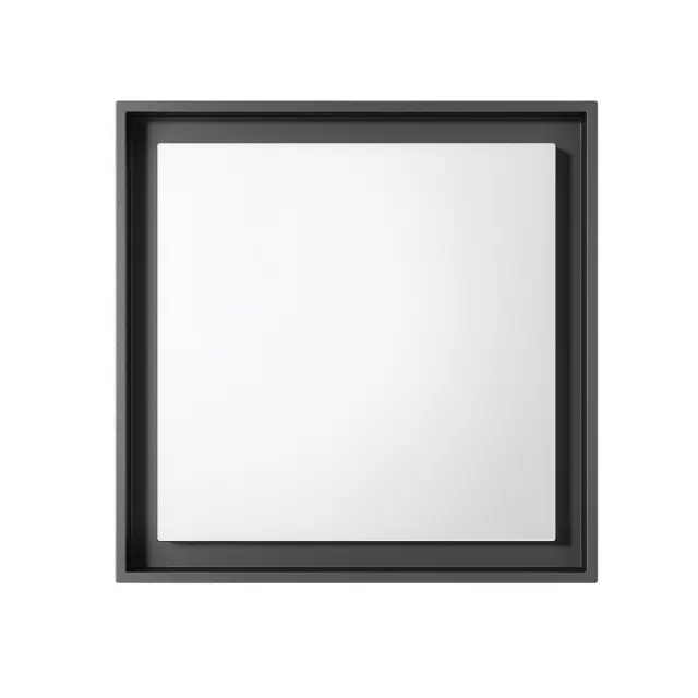 Damma VK/02221/AN/W Φωτιστικό Led οροφής τετράγωνο 3000K 26W IP54 34x34x5cm ανθρακί 3