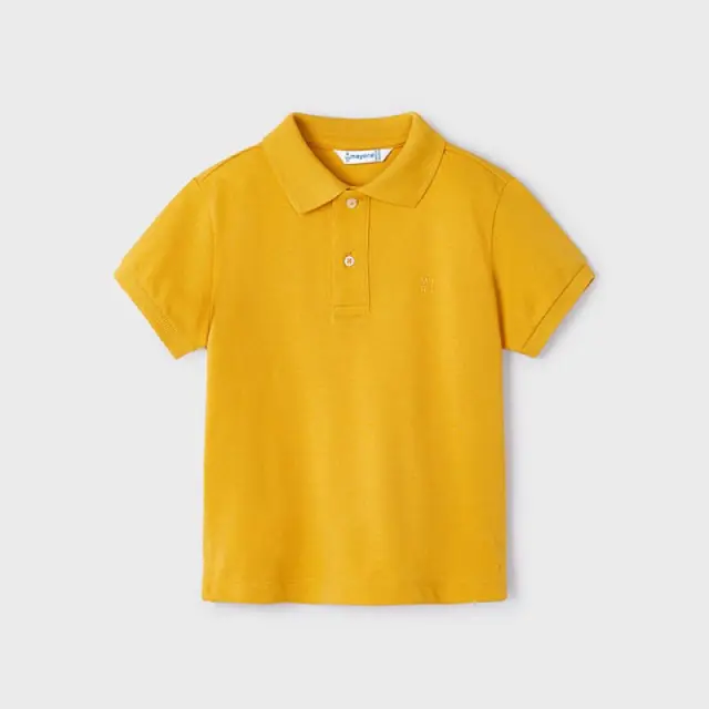 Mini 2 έως 10 ετών Πόλο Better Cotton ώχρα
