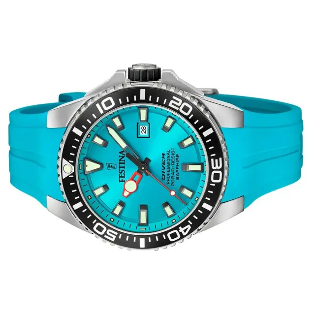 Αδιάβροχο Ανδρικό Ρολόι τής σειράς Festina Dive F20664/5 3