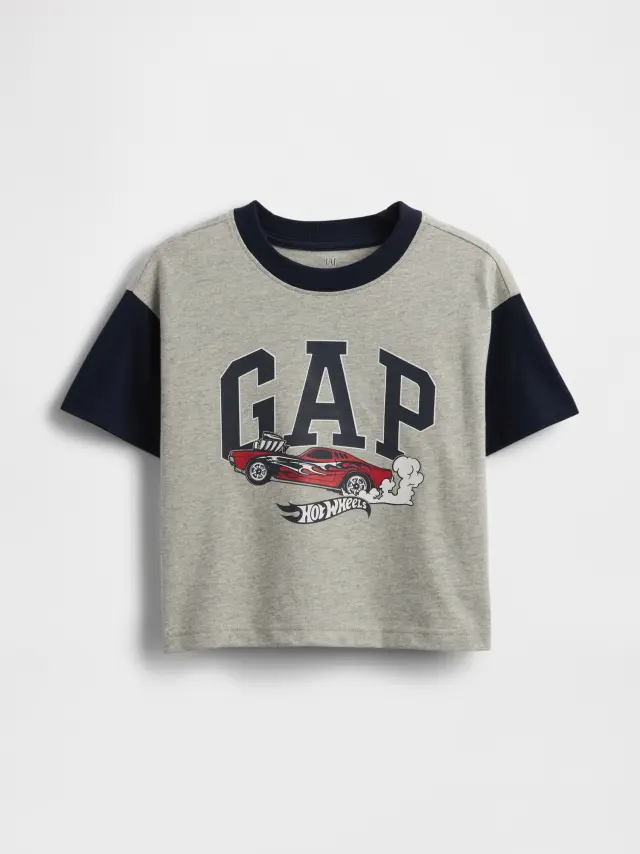Μπλούζα Hot Wheels με Γραφικά Βρεφική και Νηπιακή Light heather grey