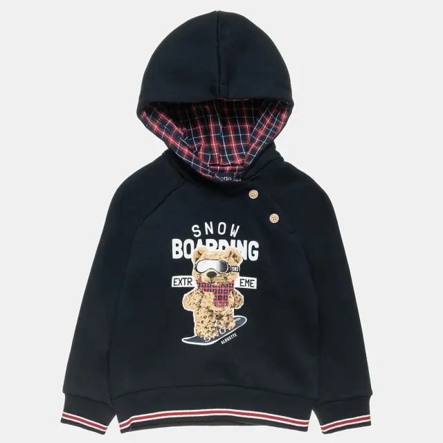 Μπλούζα φούτερ με τύπωμα