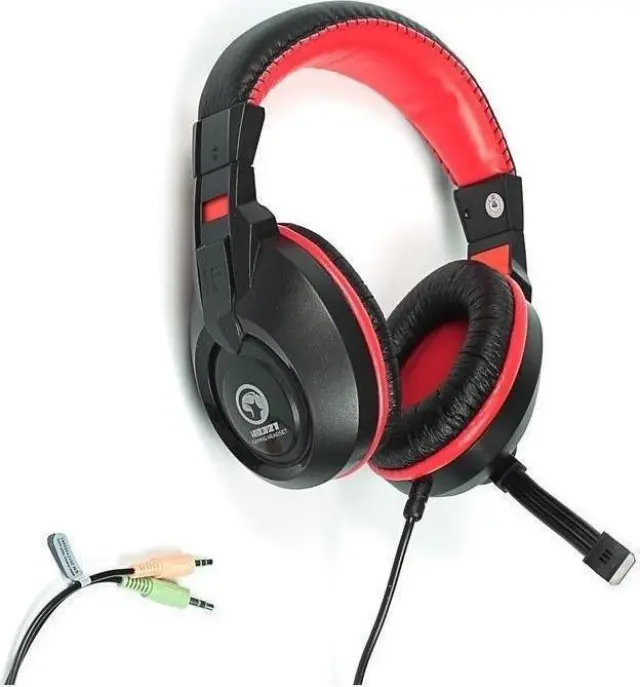 Marvo H8321 Over Ear Gaming Headset με σύνδεση 2x3.5mm 2