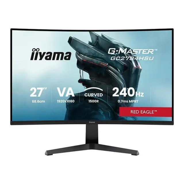 iiyama Monitor 27" G-Master GCB2784HSU-B1 Red Eagle VA FHD (GCB2784HSU-B1)