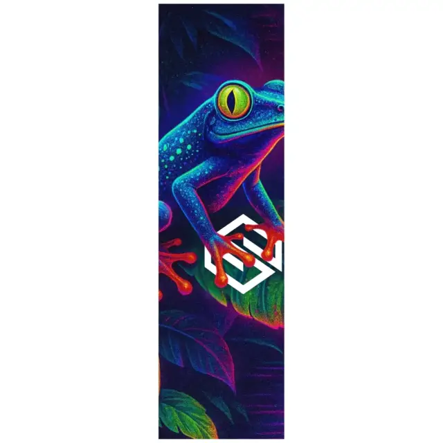 Striker Freestyle Scooter Griptape - Neon Frog