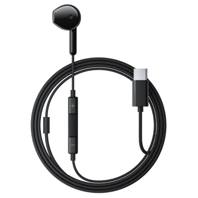 Hands Free Acefast L9 Μονό Ακουστικό USB-C με HD Μικρόφωνο Συμβατά με Όλες τις Συσκευές USB-C Μαύρα 1.2m 3