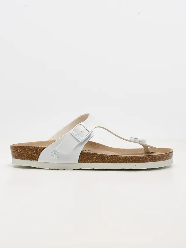 Genuins Πέδιλα Unisex HT Άσπρο GEN/ROSAS VEGAN WHITE 2