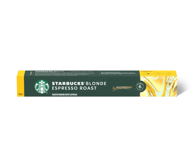 Starbucks Blonde Espresso Roast Aluminium 10 τμχ | Nespresso