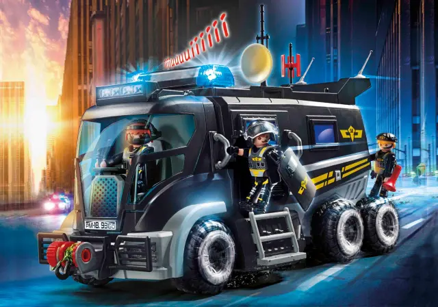 Playmobil 9360 - Action Heroes Θωρακισμένο όχημα Ομάδας Ειδικών Αποστολών