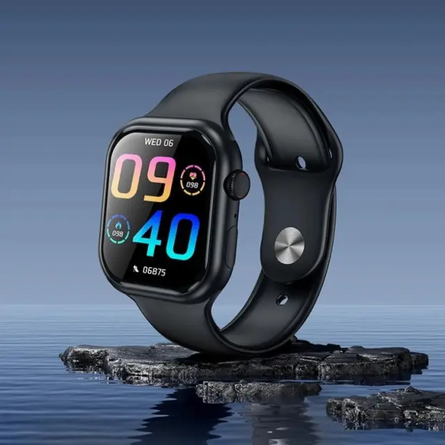 Smartwatch Bluetooth 2.01 ιντσών με λειτουργία κλήσεων και καρδιακού ρυθμού Μαύρο BD10 3