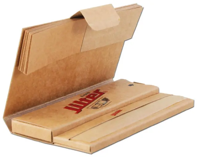 Jilter Χαρτάκια Premium Smoke Kit Ακατέργαστο - King Size Slim 32φ. + Tips