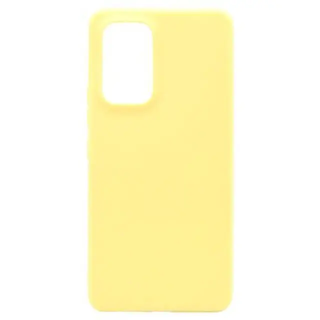 Θήκη Soft TPU inos Samsung Galaxy A53 5G S-Cover Κίτρινο N58524