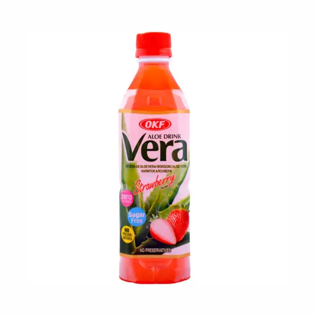 Aloe Vera Φράουλα Sugar Free 500 ml