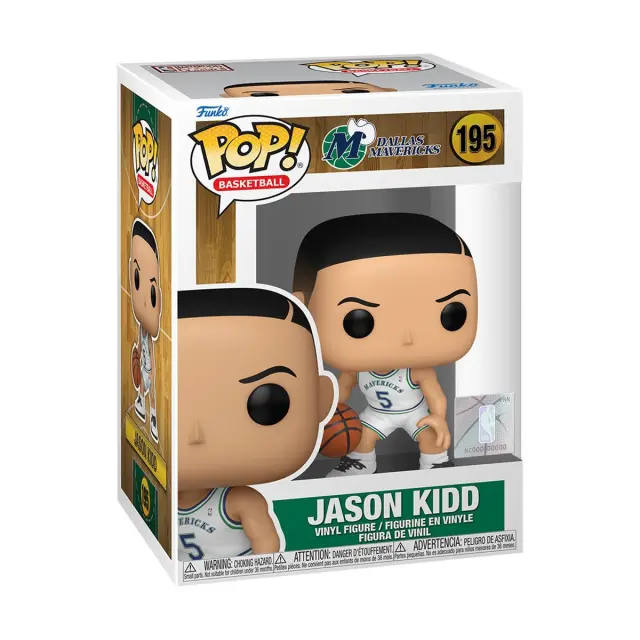 Funko POP! Basketball: Dallas Mavericks - Jason Kidd #195 Vinyl Figure 2