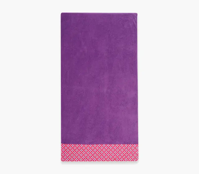 Nef-Nef Homeware Πετσέτα Θαλάσσης Sparkle Digital 90x170 Purple