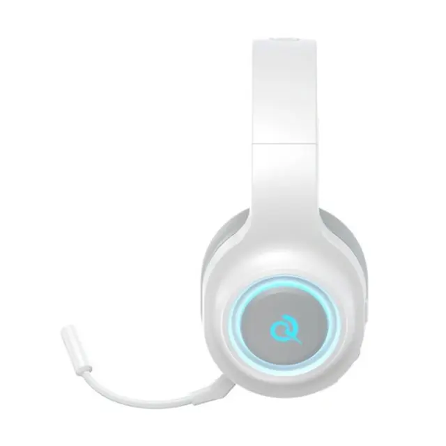 QCY Gaming Headphones Heroad V200 Tri-Mode with 7.1 Sound 240h Battery & Detachable Microphone White 3