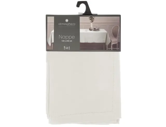 Τραπεζομάντηλο Chambray Jane Atmosphera με διαστάσεις 140x240cm 146340Z 2