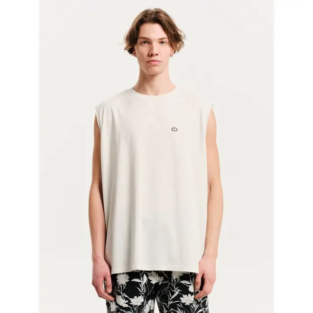 Emerson Men's Crewneck Tank Top (251.EM37.125-Frosty White) - Εκρού - XXL