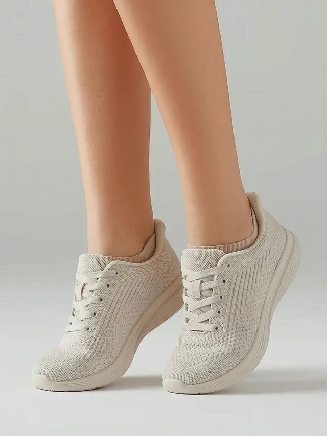MBT Sneakers Γυναικείο ύφασμα Μπεζ MBT/703627 L/TAUPE 2