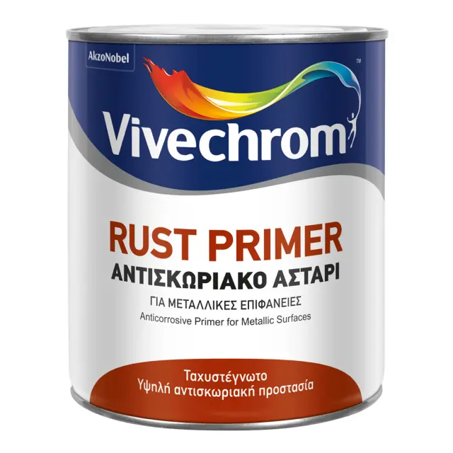 VIVECHROM RUST PRIMER ΓΚΡΙ 2,5lt
