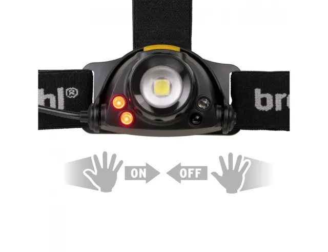 Επαναφοριζόμενος φακός κεφαλής LED Brennenstuhl SL 401 AF 1177310010 με 400 Lumen, οπίσθιο κόκκινο φως και αυτονομία 50 ώρες - Black1177310010 2