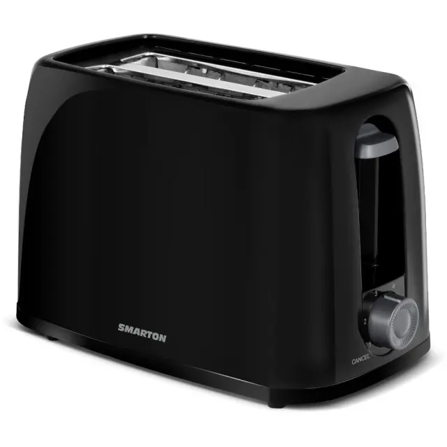 Φρυγανιέρα Smarton TS 300 2 Θέσεων 650W Μαύρο/Γκρι