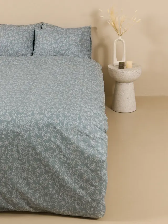 Παπλωματοθήκη Cotton Feelings 2052 Aqua Υπέρδιπλη (230×250) Sunshine 3