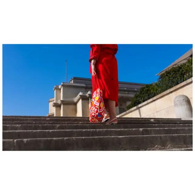 Pylones Υφασμάτινη Τσάντα με φερμουάρ / Shopping & Beach Bag: My Daily Bag (5 σχέδια) Celebration 3