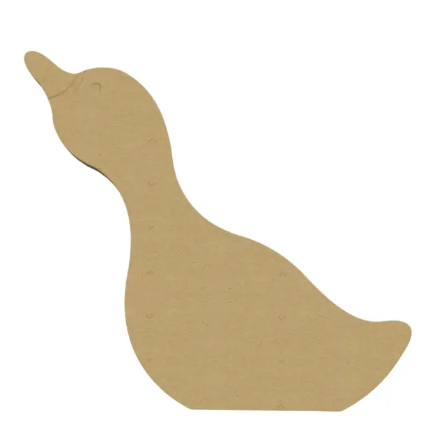 Διακοσμητικό σχέδιο, Χήνα, MDF, 15.5x17cm