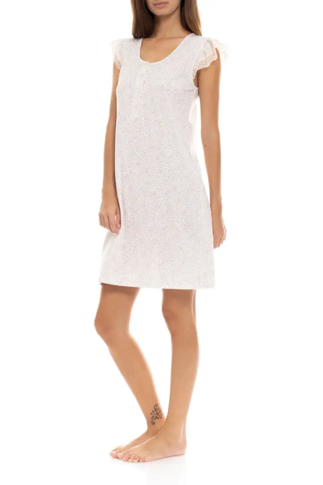 S1323 - Type - NIGHTGOWN ROMANTIC FLOWER - M 3
