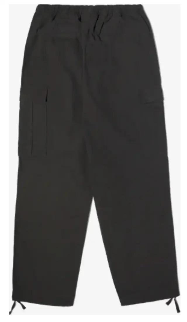 Huf Leisure Cargo Pant Ανδρικό Παντελόνι Cotton Baggy Fit - Black  PT00336-BLACK - M 2