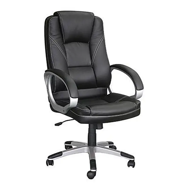 Πολυθρόνα Γραφείου PU Μαύρη BF6950 64x71x112/121cm