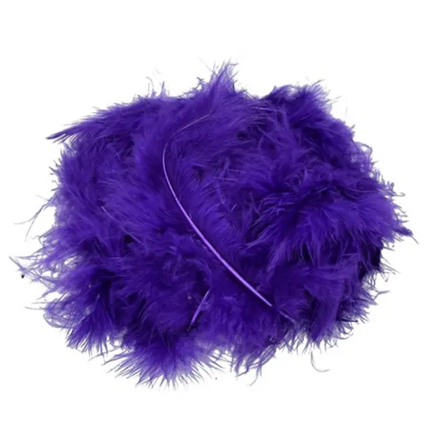 Φτερά Marabou Mauve - 10-12cm ~2g ~20τεμάχια