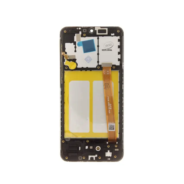 LCD display + Touch Unit + Front Cover for Samsung A202 Galaxy A20e Black 2