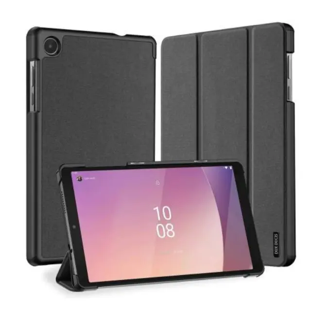 Θήκη TPU Flip Dux Ducis Lenovo Tab M8 8.0" (4th Gen) Shock Proof Domo Μαύρο N65903