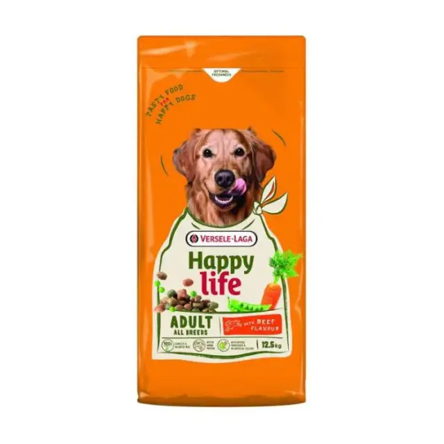 Happy Life Adult Beef Ξηρά Τροφή Σκύλου 12.5kg