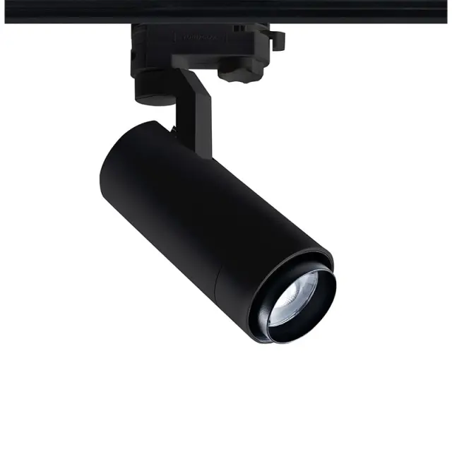 LED ΦΩΤΙΣΤΙΚΟ ΡΑΓΑΣ 230V AC 15W 4000K 3-PHASE 20-50° 1500LM MAX Ra80 5YRS ΑΜΜΩΔΕΣ ΜΑΥΡΟ / MEL1540B4