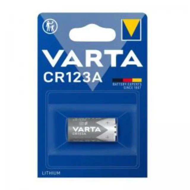 VARTA Photo Lithium μπαταρία Λιθίου CR123 - 3V 1 TEM 3