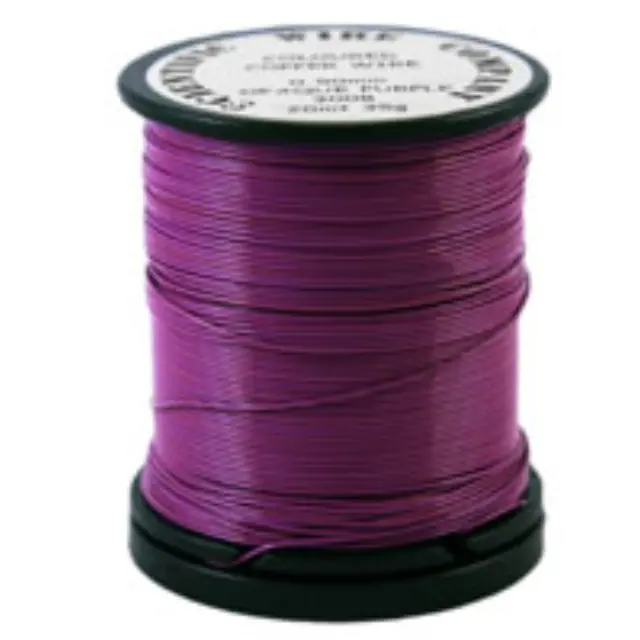Χρωματιστό Σύρμα - Opaque Purple - Ø0.315mm - 50m