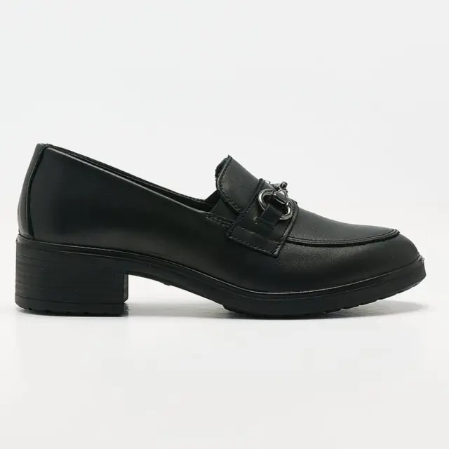 Imac Μοκασίνια-Loafers Γυναικείο δέρμα Μαύρο IMA/455270 NAPPA/NERO