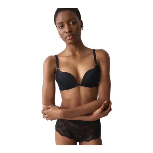 Triumph Γυναικείο Σουτιέν Push-Up Love in Lace WHU, Χρώμα Μαύρο - 70B 3