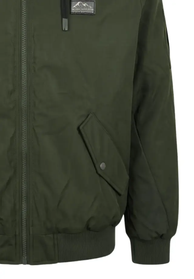 Funky Buddha ανδρικό μπουφάν bomber με τσέπη στο μανίκι FBM014-022-01-2 2