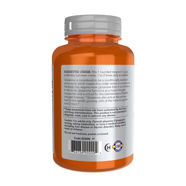 Now Foods L-Glutamine Powder 170 g 3