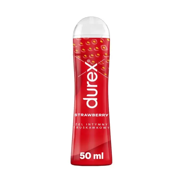 Durex Play Saucy Strawberry Λιπαντικό Gel με Γεύση Φράουλα 50ml