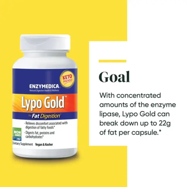 Enzymedica Lipo Gold - Fat Digestion Support 3