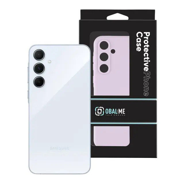 OBAL:ME Matte TPU Cover for Samsung Galaxy A55 5G Purple 3