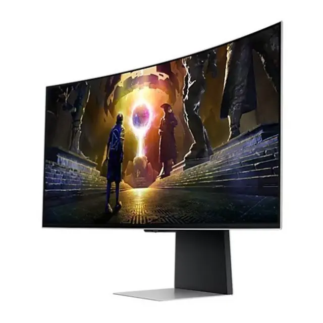 Samsung Odyssey G8 G85SD Ultrawide OLED HDR Curved Gaming Monitor 34" QHD 3440x1440 175Hz με Χρόνο Απόκρισης 0.03ms GTG 2