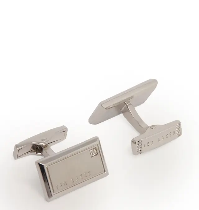 Μανικετόκουμπα TED BAKER Kristol Metal 281038 Ασημί