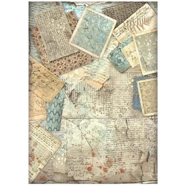 Σετ 6 Ριζόχαρτα ντεκουπάζ Stamperia 21x29cm A4, Alterego 2