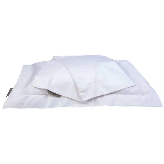 Ζεύγος Μαξιλαροθήκες 50Χ70 Oxford Cozy Βαμβακοσατέν Greenwich Polo Club 2251 Λευκό