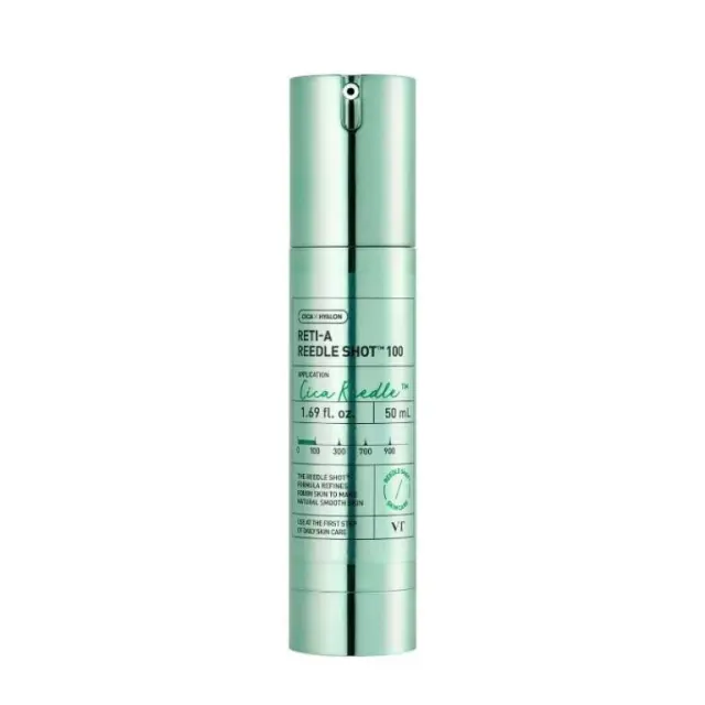 VT Cosmetics Reti-A Reedle Shot 100 Ορός Προσώπου για Βελτίωση της Υφής και των Λεπτών Γραμμών, 50ml